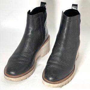 DOLCE VITA HUEY BOOTIES IN BLACK